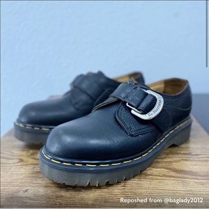 Grungy, retro, vintage dr marten shoes